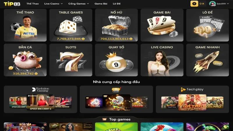 Giới thiệu nhà cái Tip88